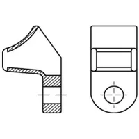 Hellermann Tyton PA 6.6 B = max. 8 Befestigungsöse,