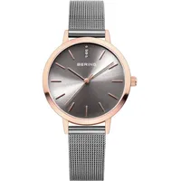BERING 13434-369 Damenuhr Classic 34mm 3ATM - Grau