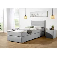 Home Affaire Boxspringbett HOME AFFAIRE ""Östermoor"", grau, B:118cm L:205cm,