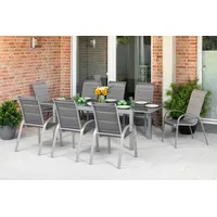 Gardenson Amalfi Set 7-tlg. Silber