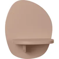 Ferm Living Pilu Wandregal 25 cm, rosa
