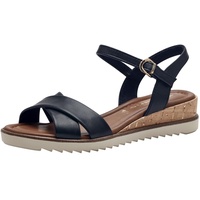 TAMARIS Da.-Sandalette für Damen, blau, Gr. 38 EU