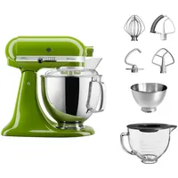 KitchenAid 4,8 L 5KSM175 Artisan Küchenmaschine Glasset mit Glasschüssel