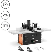 MSW Tischfräse 1500 W bis 24 000 U/min umfangreiches