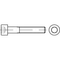 Industrial Quality Supplies ASME B 18.3 Zylinderkopfschraube UNC 5/16"x3/8"