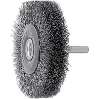 LESSMANN® Lessmann Schaft-Rundbürste Stahldraht 0,30 mm, Bürsten-⌀xBesatzbreite: 40X10 mm