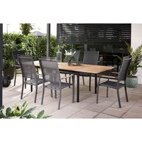 Primaster Garten-Essgruppe Vasto + Rimini 6 Personen mit ausziehbarem