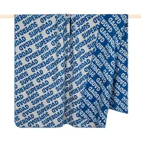 PAD Wolldecke PAD "Super", blau, B:150cm L:200cm, Wohndecken, Made