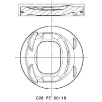 Mahle Kolben für VW Audi Seat Skoda 028 PI
