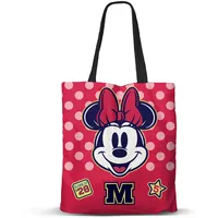 Disney Minnie Maus Class-FAN Shopping Einkaufstasche, Rosa, 33 x