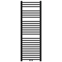 Luxebath Designheizkörper 1500 x 30 mm schwarz Mittelventil