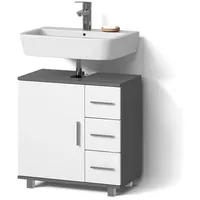 Livinity Livinity® Waschbeckenunterschrank Anthrazit, 60 x 60.8 cm