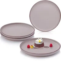 Sänger Dessertteller Bombay Basalt | 4 teilig, Steingut |