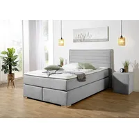 Home Affaire Boxspringbett HOME AFFAIRE ""Östermoor"", grau, B:158cm L:205cm,
