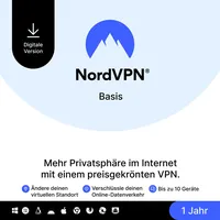 Nordvpn Basis | 10 Geräte | 1 Jahr |