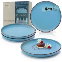 Sänger Dessertteller Bombay Saphir - 4 teilig aus Steingut