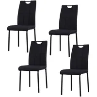 Hti-Living Stuhl Denton Schwarz