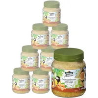Dehner natura premium Wildvogelfutter Erdnussbutter im Glas, 8 x