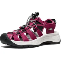 Keen Damen Astoria West Sandale, Beaujolais Star White, 40.5