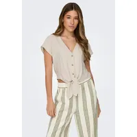 Only ONLSIESTA SS KNOT LIN BL Shirt PNT 15322270