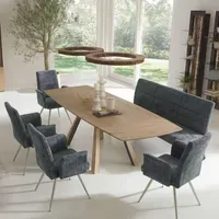 MCW Esszimmer-Set Blau 5er-Set