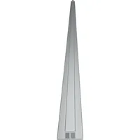 Evenes Verbindungsprofil für Duschrückwand Aluminium elox. matt 2550 mm