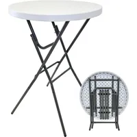 Trutzholm Stehtisch klappbar Ø 80 cm Höhe 110 cm