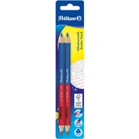 Pelikan Silbentrennstift dick rot/blau 2er Blisterkarte