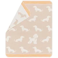 David Fussenegger Kinderdecke Juwel 'Dackel' 70 x 90 cm