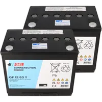Exide Akku-Satz 24V 63Ah passend für Everest & Jennings