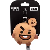 AURORA 61337 - BT21 Shooky Key Clip, Schlüsselanhänger, 8