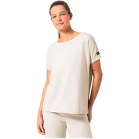 Super.natural Cosy Kurzarm-t-shirt - White Stone - S