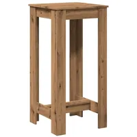 VidaXL Bartisch Artisan-Eiche 51x50x103,5 cm Holzwerkstoff