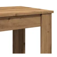 VidaXL Bartisch Artisan-Eiche 51x50x103,5 cm Holzwerkstoff