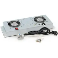 Triton RAC-CH-X21-A1 - Rack-Lüftereinsatz - mit 2 Ventilatoren, Thermostat