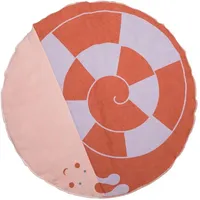 David Fussenegger Krabbeldecke Juwel 'Schnecke' ∅ 120 cm Terracotta