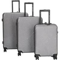 Hti-Living Koffer-Set 3-tlg. schwarz