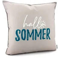 Heimtexland ® Outdoor Deko Kissen 45x45 mit Füllung Garten