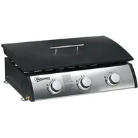 Outsunny Gasgrill, Schwarz, Metall, 47x25x63 cm Grills, Gasgrills