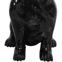 Kayoom Skulptur KAYOOM "Skulptur Bulldog 125", schwarz, B:27cm, Kunstharz,