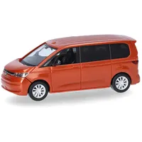HERPA 431156 1:87 Volkswagen (VW) Multivan, Energetic Orange Metallic