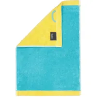 CAWÖ Lifestyle Splash Handtuch 30 x 50 cm blau