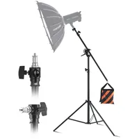 Vevor Luftgepolstertes Aluminium Lichtstativ, max. Höhe 3900 mm, verstellbares