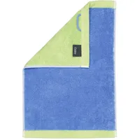 CAWÖ Lifestyle Splash Handtuch 30 x 50 cm blau-grün