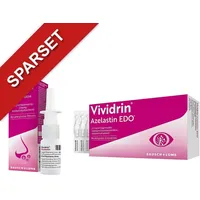 Vividrin Azelastin Nasenspray 1 mg/ml + Augentropfen 0.5 mg/ml