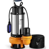 Vevor Schmutzwasserpumpe 2200W 60000L/h mit Schwimmerschalter