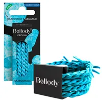 Bellody Original Haargummis 4 Stück Mykonos Blue