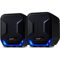 Audiocore AC865 B Stereo-Lautsprecher PC-Lautsprecher Kompakt Mini Stereo Lautsprecher