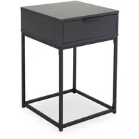 Haku-Möbel Konsolentisch 40x60x40 schwarz