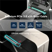 Akasa Riser black X3 Mark V PCIe 5.0 x16